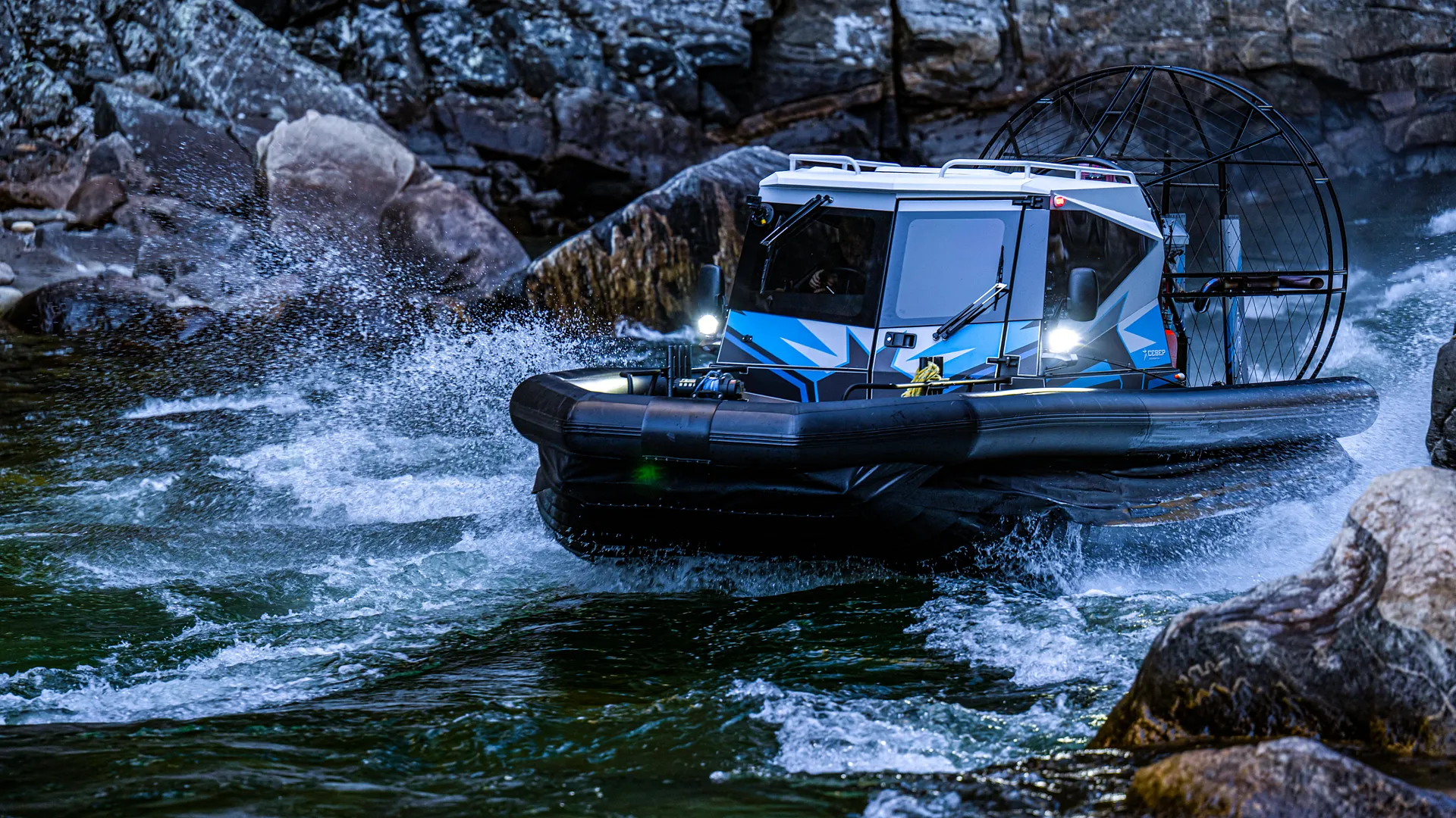 Иллюстрация Аэролодки «Север» — свобода вне дорог