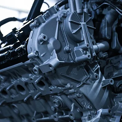 Этап Сборка силового блока