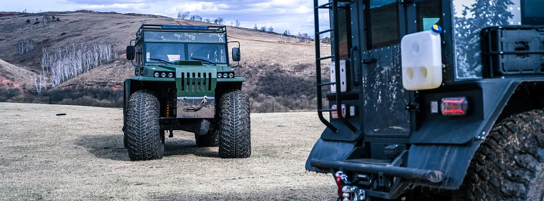 Иллюстрация Вездеходы